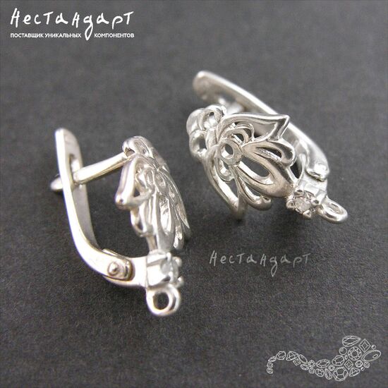 Швензы Lotus Sterling Silver 14х10 мм (пара), изображение 4