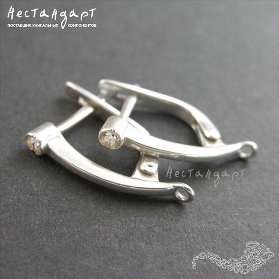 Швензы Vault Sterling Silver 20х3 мм (пара), изображение 4