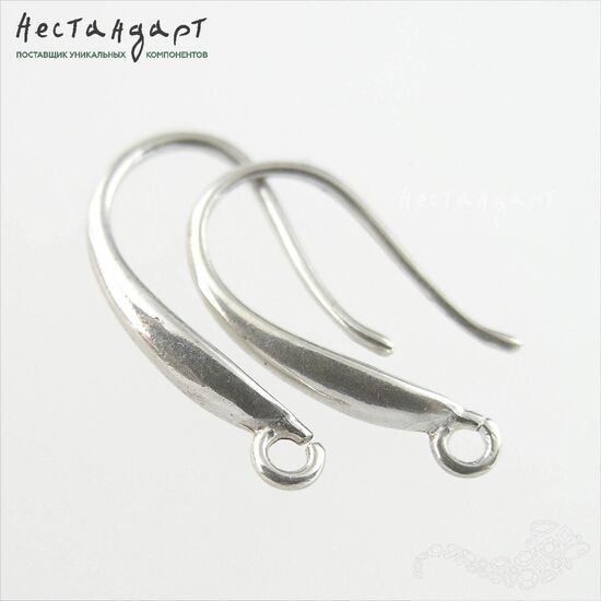 Швензы Tenderness Sterling Silver 17х2,5 мм (пара)