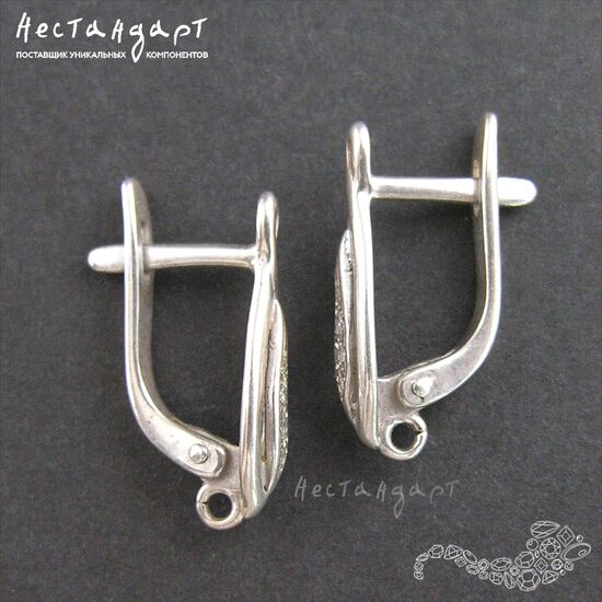 Швензы Quill Sterling Silver 18х5 мм (пара), изображение 3