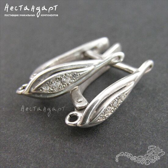 Швензы Quill Sterling Silver 18х5 мм (пара), изображение 5