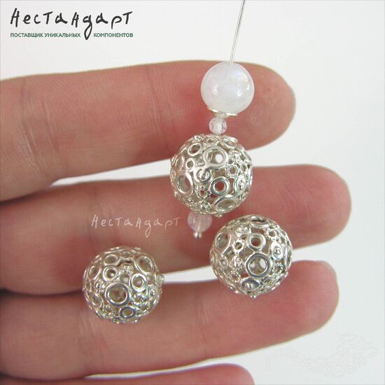 Бусина Moonlight Sterling Silver 13,5 мм, изображение 2