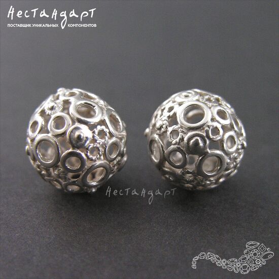 Бусина Moonlight Sterling Silver 13,5 мм, изображение 3