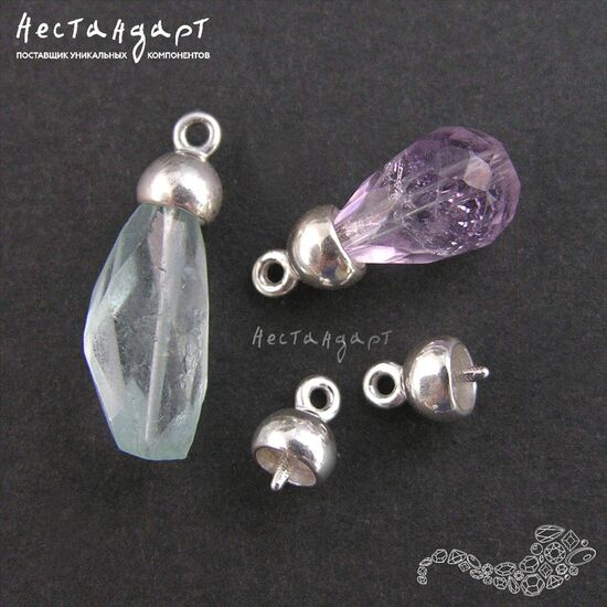 Концевик со штифтом Sphere Sterling Silver 7 мм, изображение 3