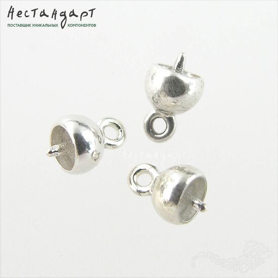 Концевик со штифтом Sphere Sterling Silver 7 мм, изображение 4