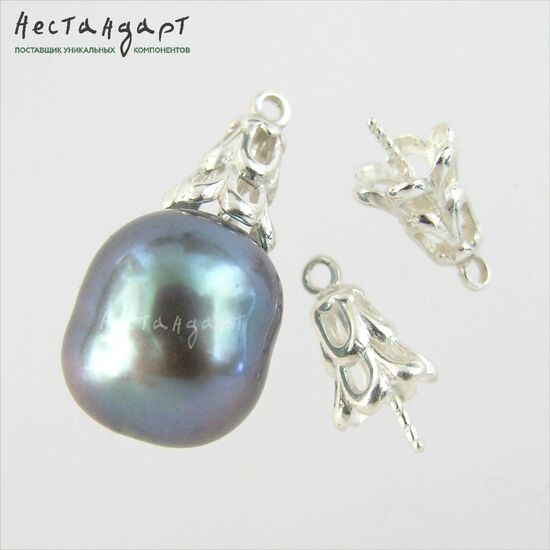 Концевик со штифтом Waterfall Sterling Silver 13 мм, изображение 3