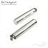 Концевик-слайдер для серег и браслетов Steel Rhodium Tone (пара) (20х4 мм), Размер: 20х4 мм